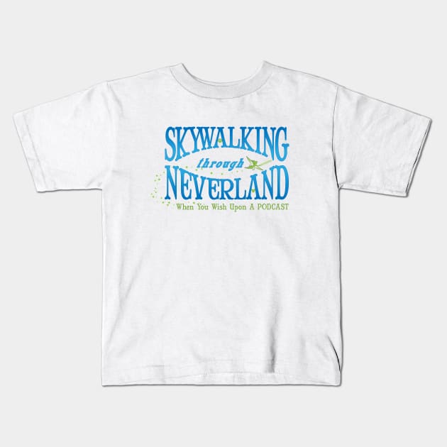 Skywalking Through Neverland Logo Tee - Light Side Kids T-Shirt by Skywalking Through Neverland